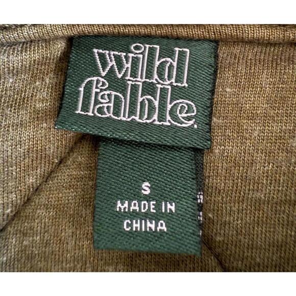 Wild Fable Quilted Zip-Up Hoodie – Size Small - Picture 4 of 6